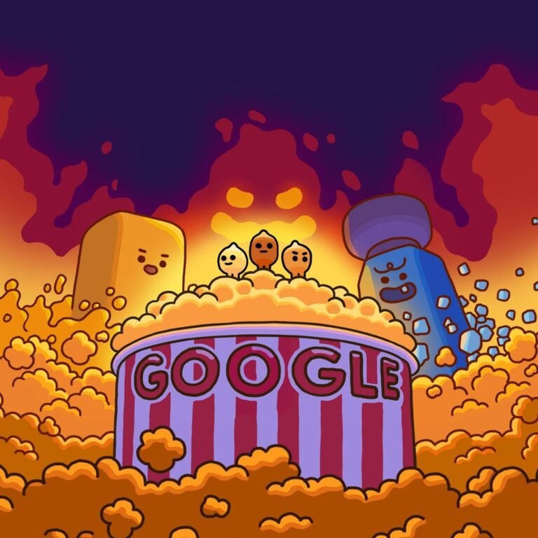 Popcorn Google Doodle: A Fun Interactive Game That Captivated Millions