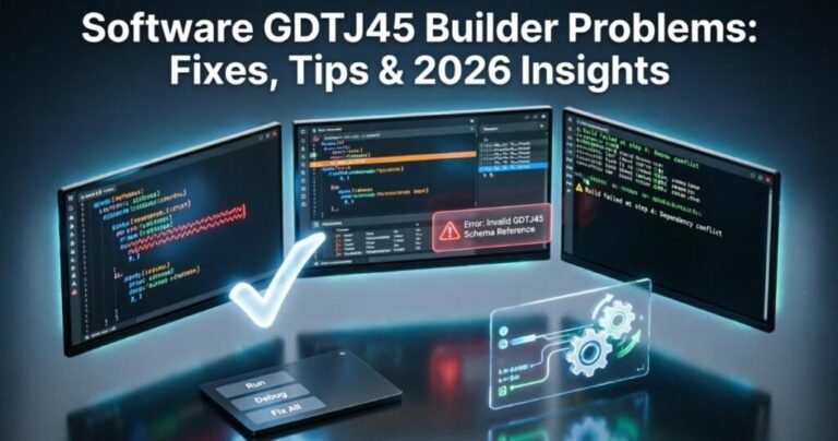 Software GDTJ45 Builder Problems: Common Issues, Causes, and Practical Solutions