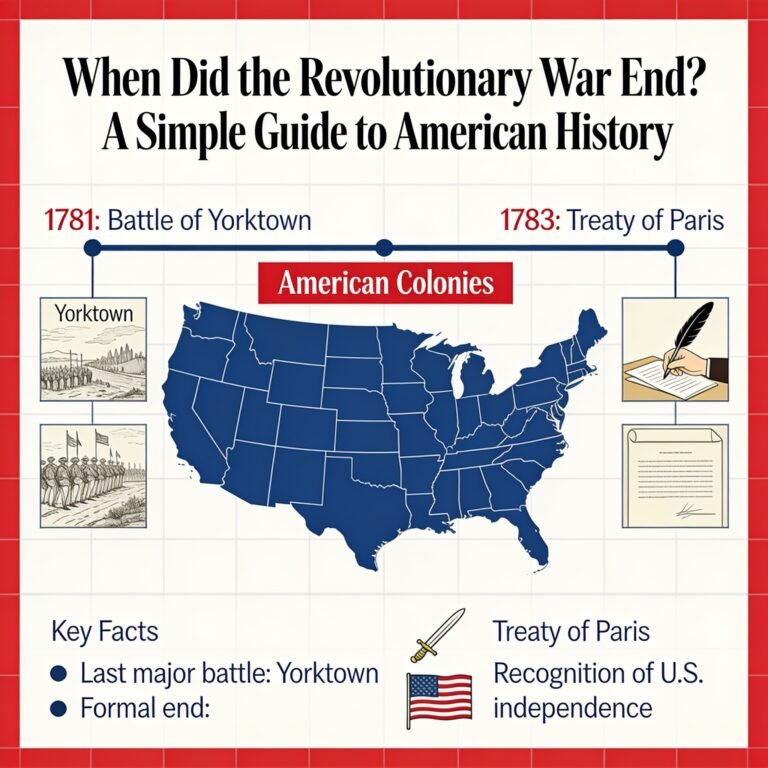 When Did the Revolutionary War End? A Simple Guide to American History